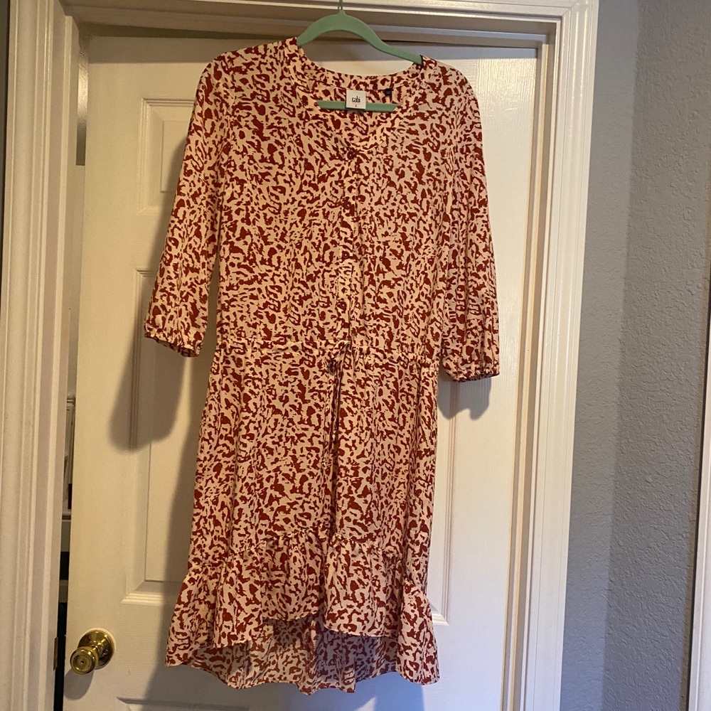 CAbi red dress